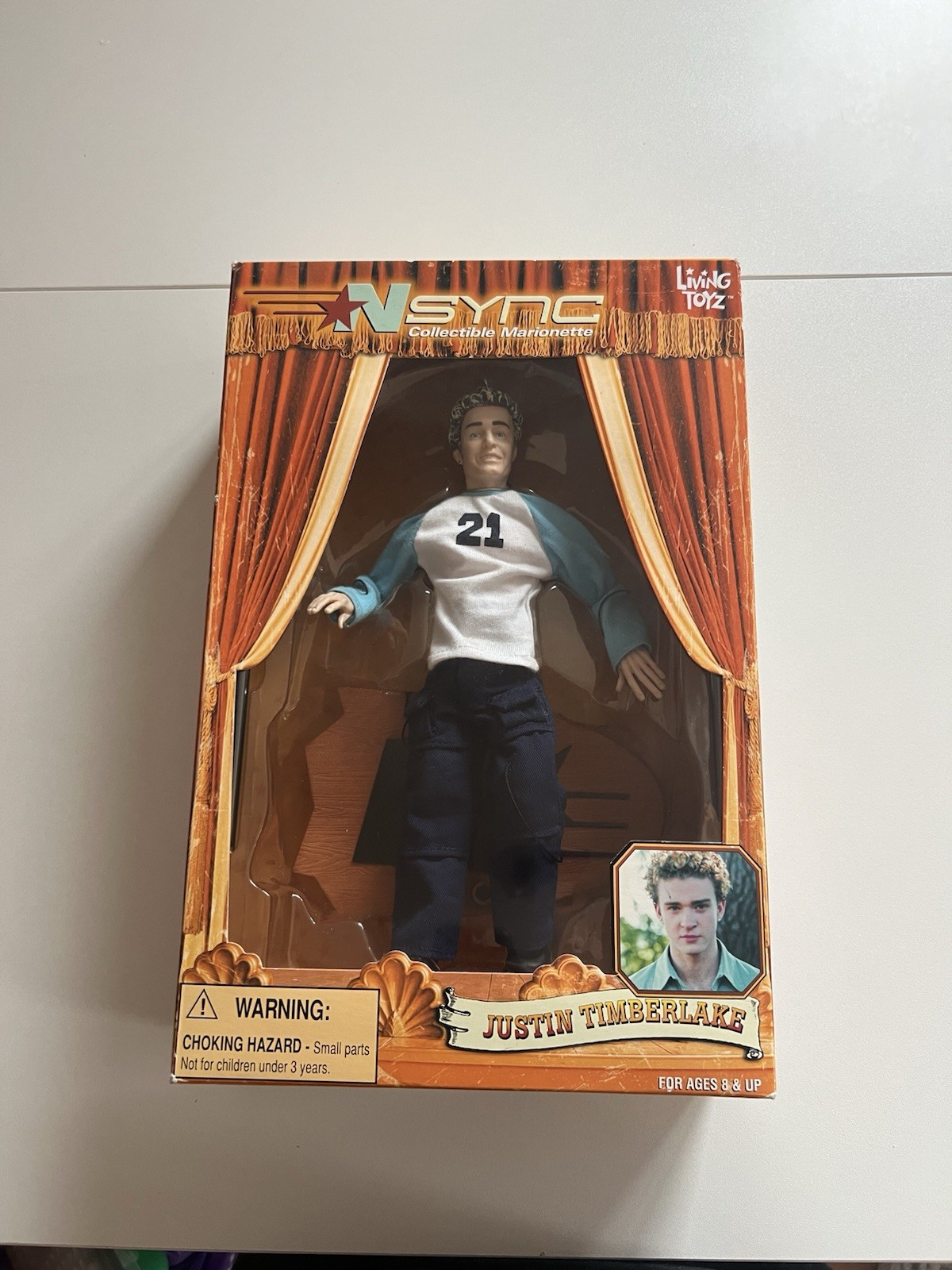Justin Timberlake Nsync No Strings Attached Doll Marionette