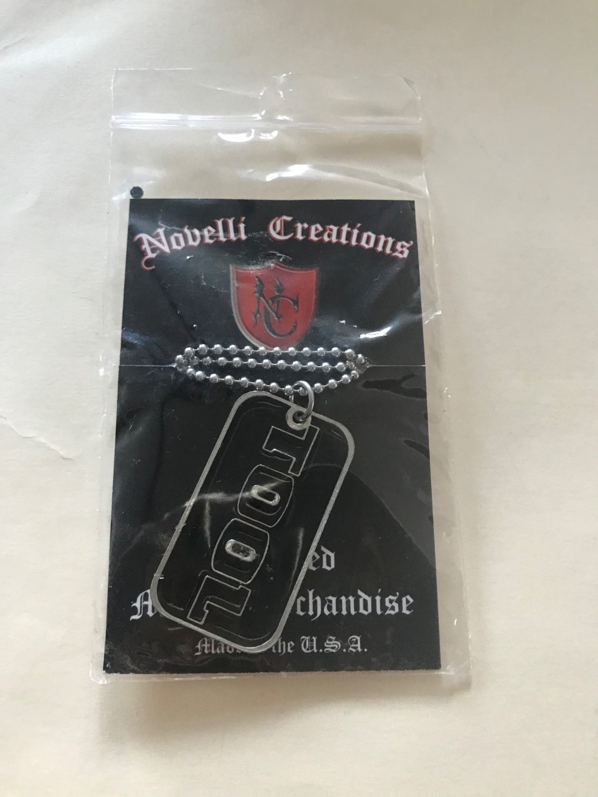 TOOL PENDANT NECKLACE, ORIGINAL MEMORABILIA!! BRAND NEW!!