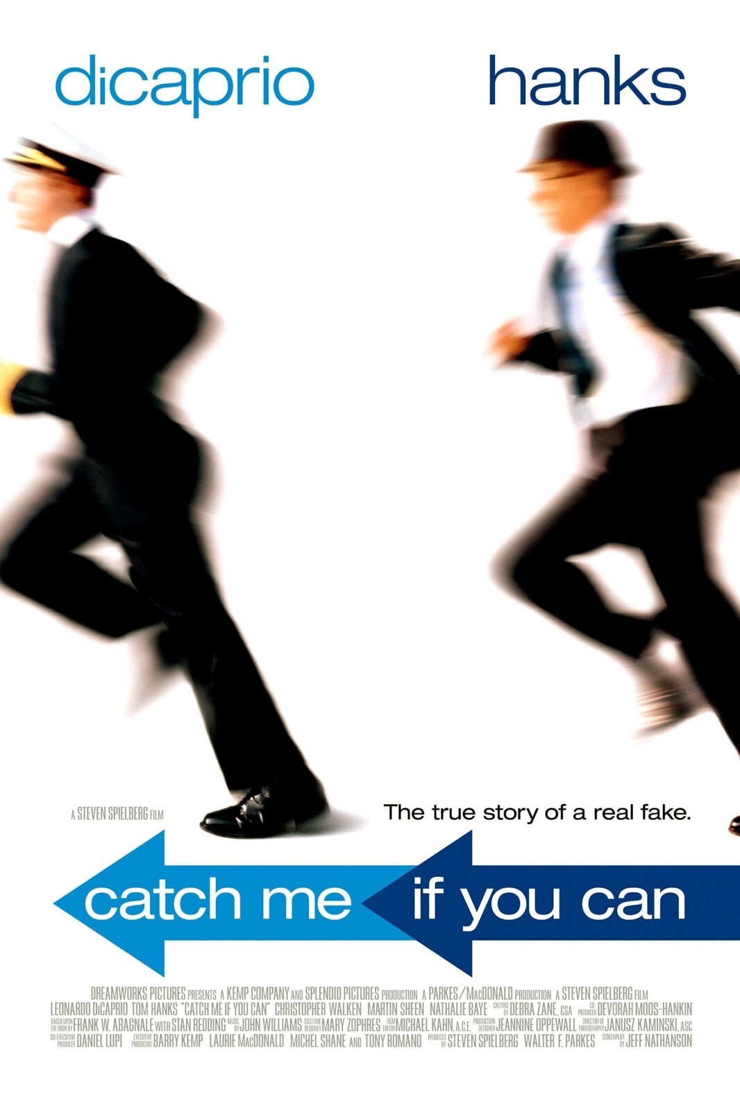 Catch Me If You Can movie poster (a) – Leonardo Di Caprio, Tom Hanks – 11″ X 17″