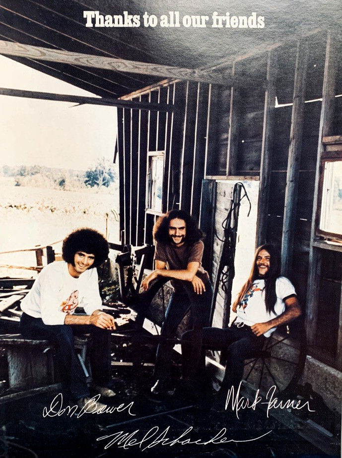 GRAND FUNK RAILROAD 1972 vintage POSTER ADVERT THANKS TO ALL OUR FRIENDS