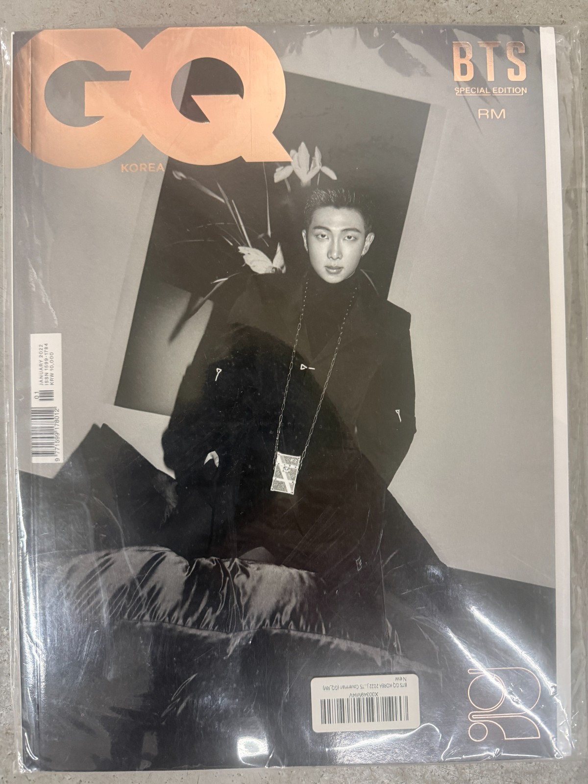 GQ Korea BTS RM Special Edition Magazine Korea KPop Idol Cover