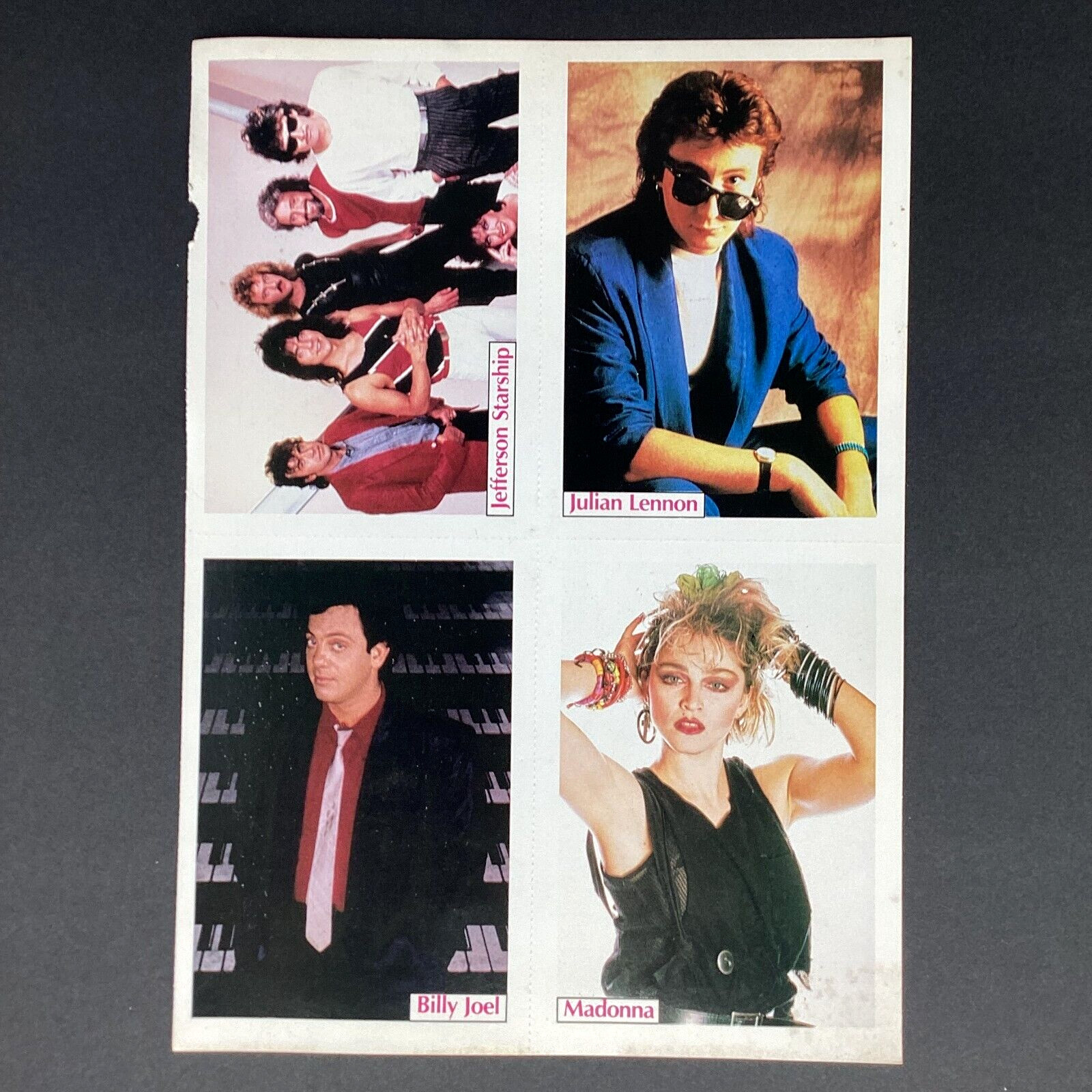 80’s Rock Pop Heavy Metal Music POST CARDS Ratt Queen Prince Bowie Phil Collins