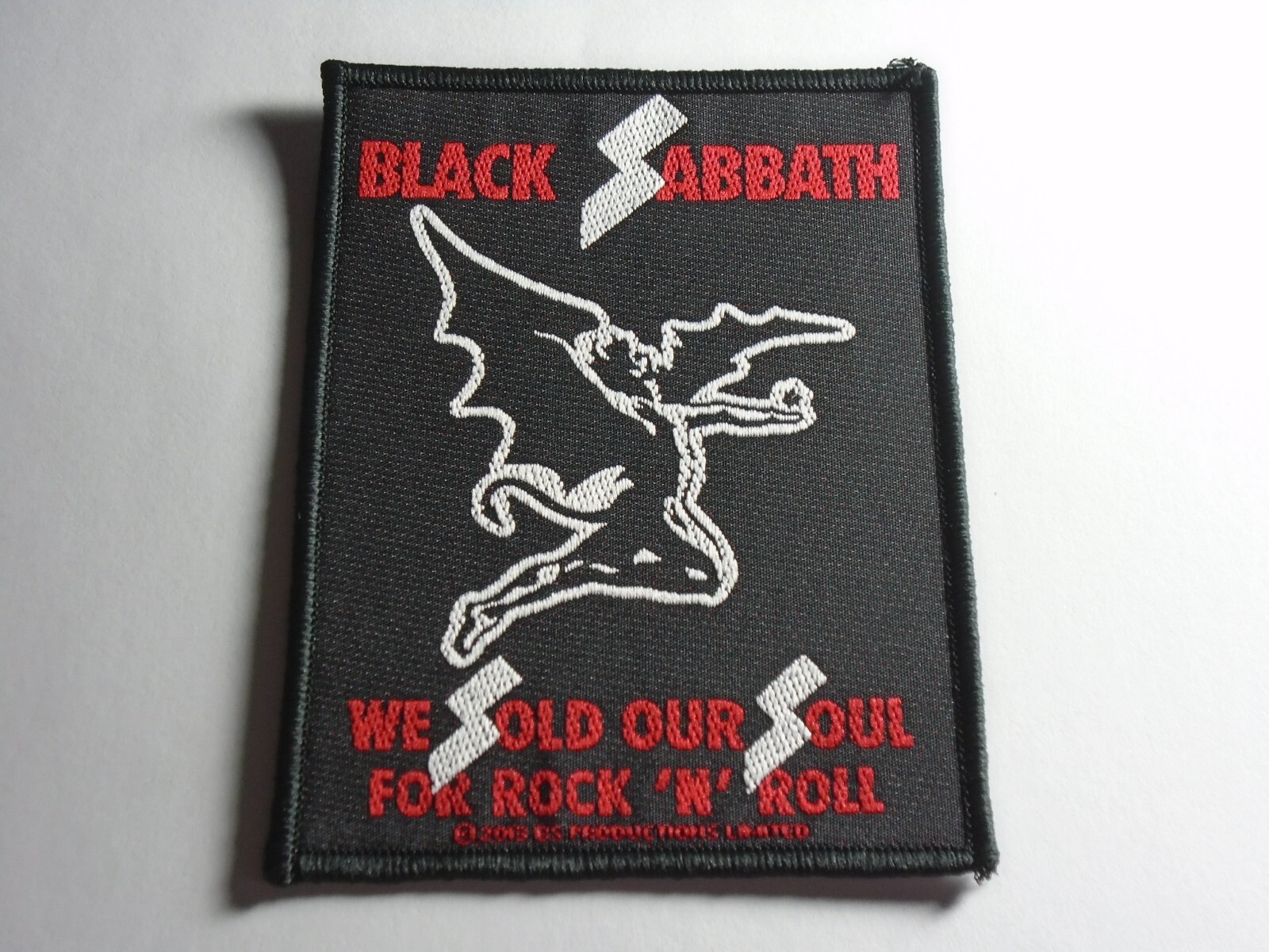 BLACK SABBATH WE SOLD OUR SOUL WOVEN PATCH
