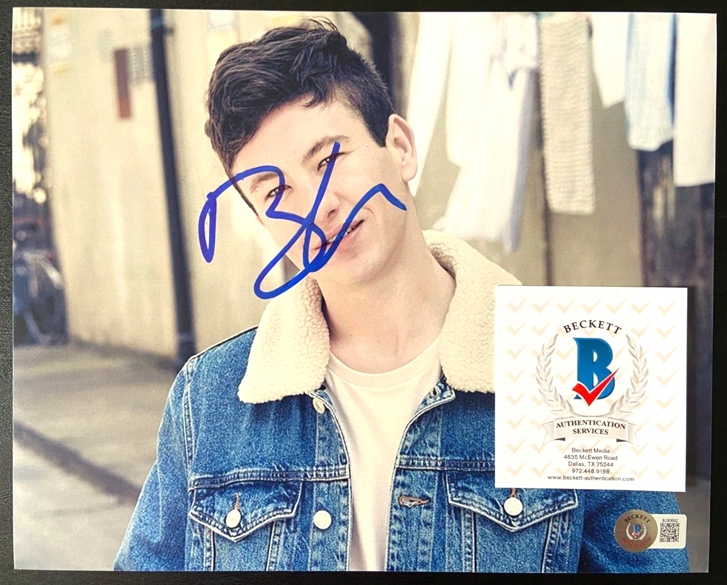 BARRY KEOGHAN SIGNED 8X10 PHOTO DUNKIRK MAMMAL SALTBURN BATMAN JOKER BAS F