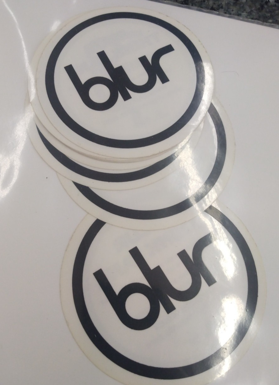 Blur – 2003 – Think Tank – promotional Sticker – brand new