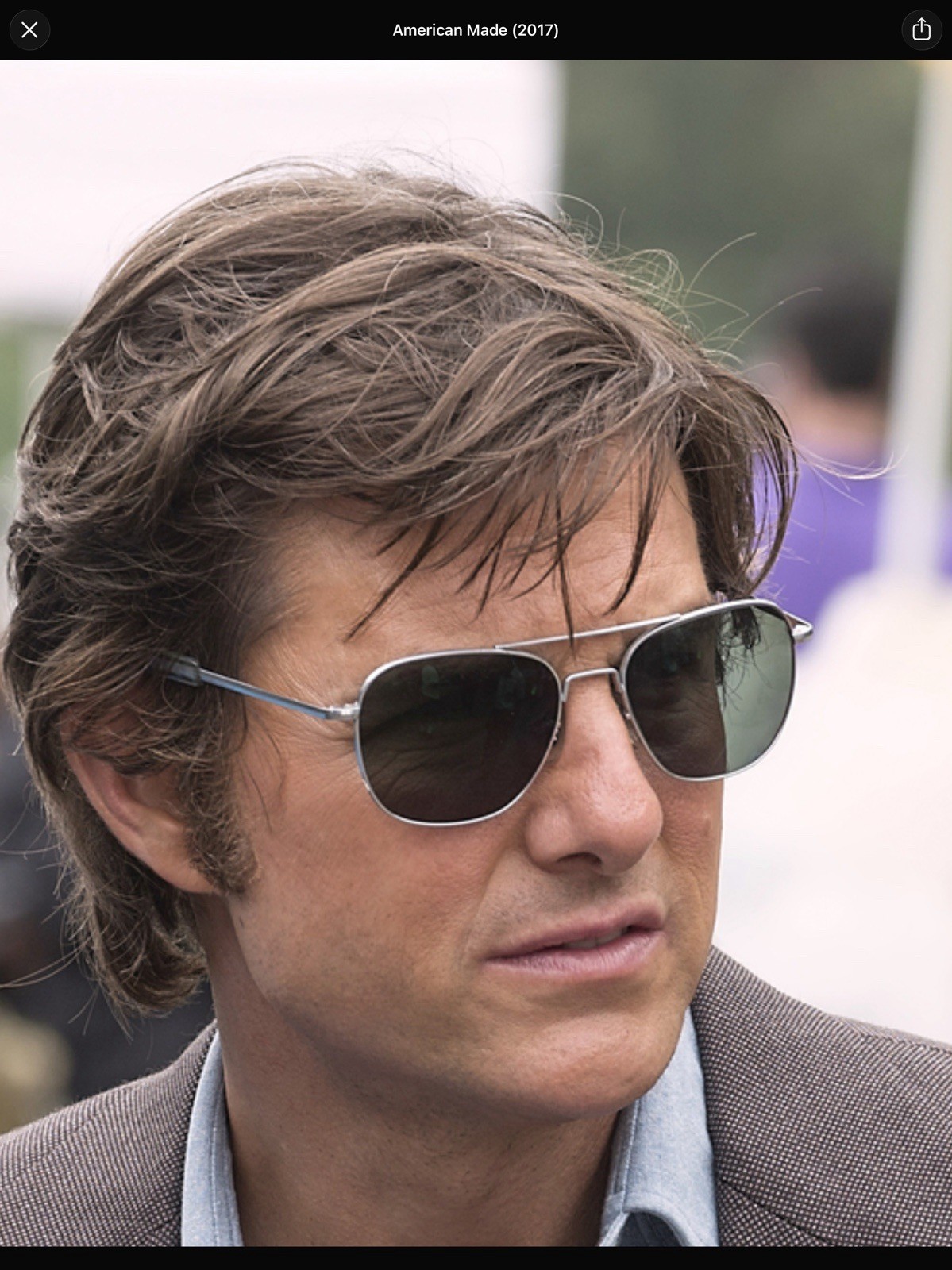 Original Tom Cruise Screen Used Sunglasses Prop From American Made Movie