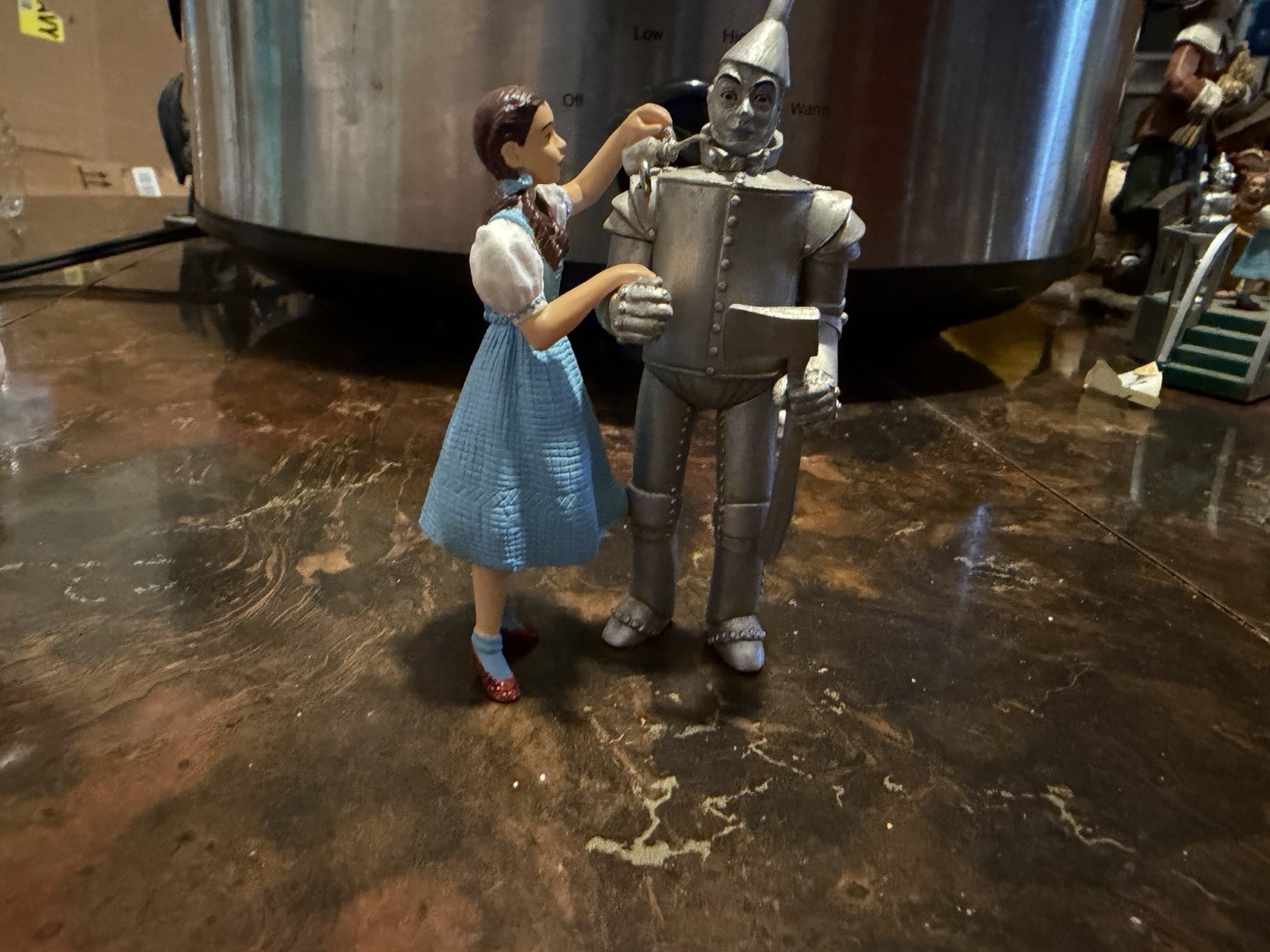 Wizard of Oz Dorothy & Tin Man Figure Set – 2 Figurines, Movies