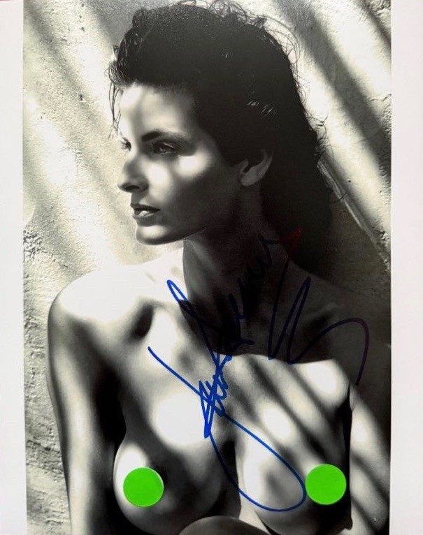 JOAN SEVERANCE MODEL, ACTRESS, PRODUCER 8 X 10 PHOTO IN PERSON SIGNED
