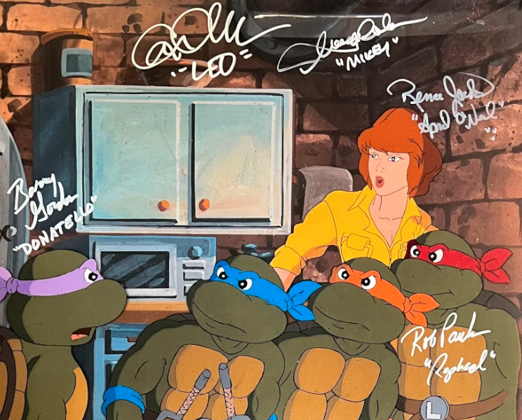 TMNT Teenage Mutant Ninja Turtles Autographed 8×10 Photo Reprint Cartoon Cast
