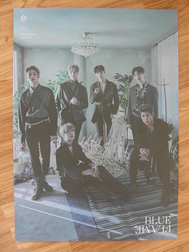 ASTRO – BLUE FLAME (THE STORY VER.) [ORIGINAL POSTER] *NEW* K-POP