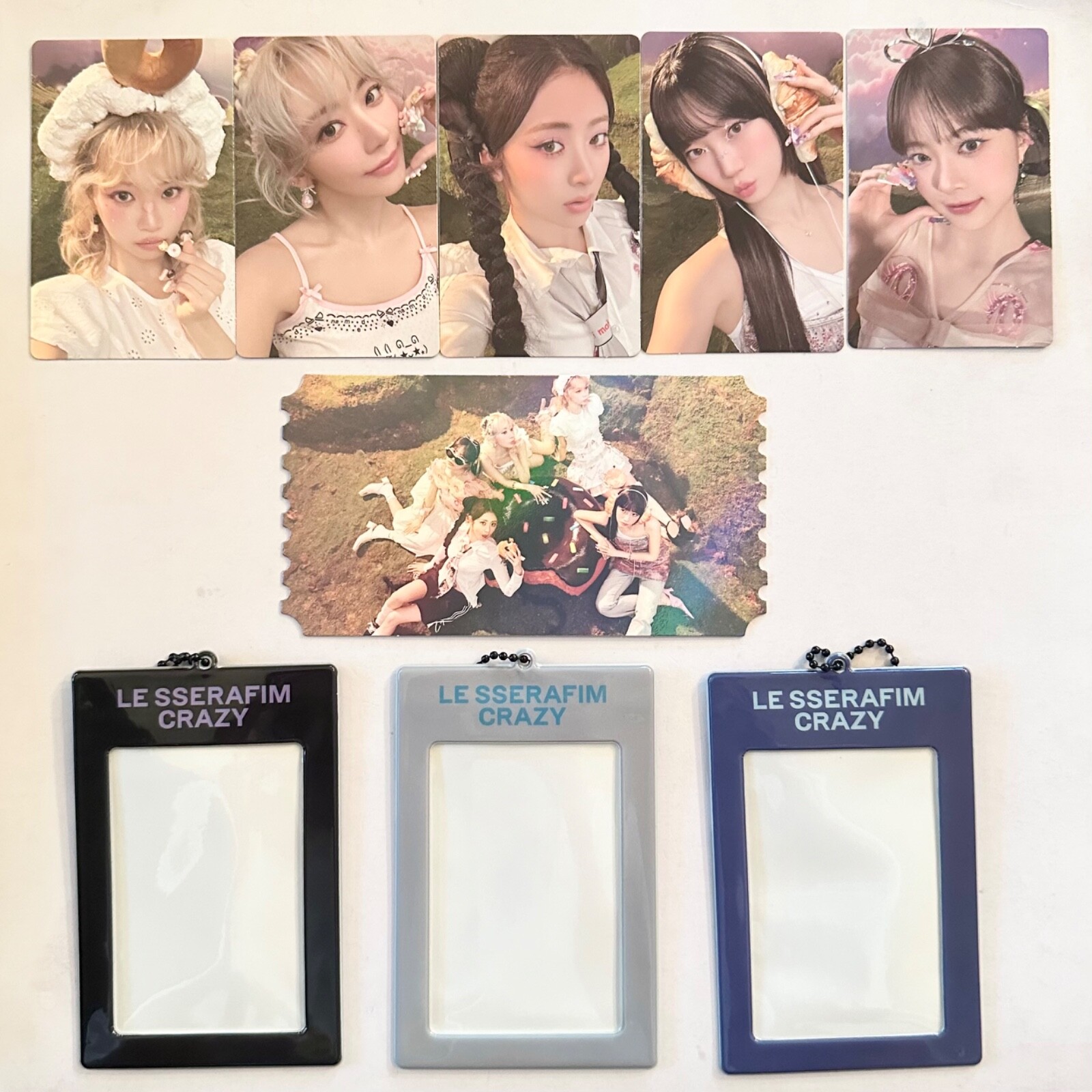 [LE SSERAFIM] CRAZY / Weverse Global Standard ver. Benefit Photocard PC