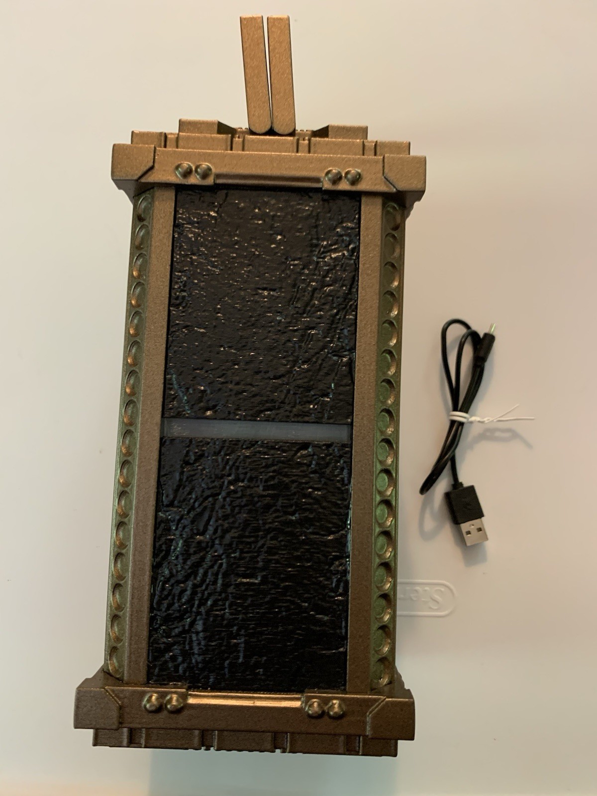 1:1 Scale Light Up Reality Stone Aether Container, Rechargeable USB.