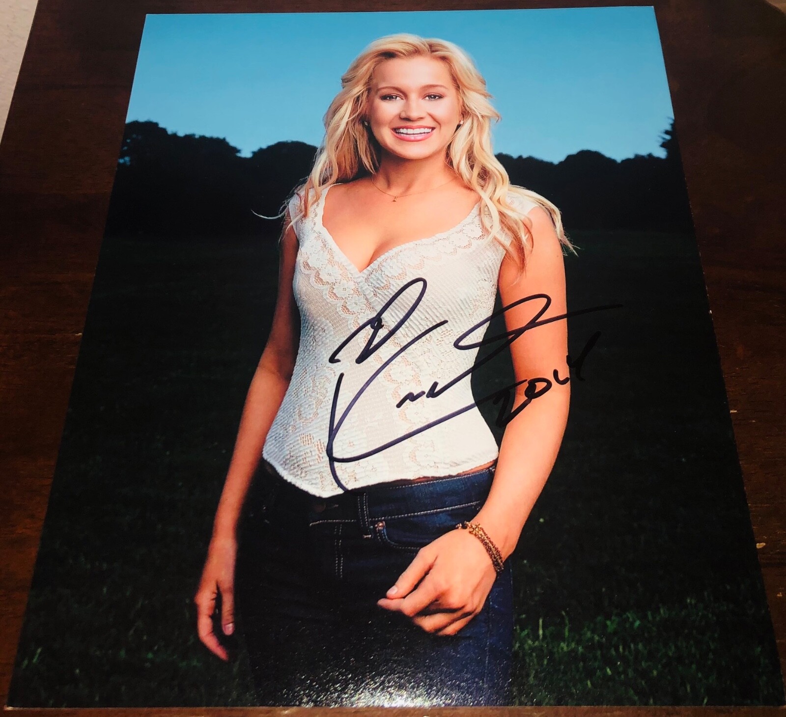 Kellie Pickler Small Town Girl 100 Proof The Woman I Am Signed 8×10 Photo COA