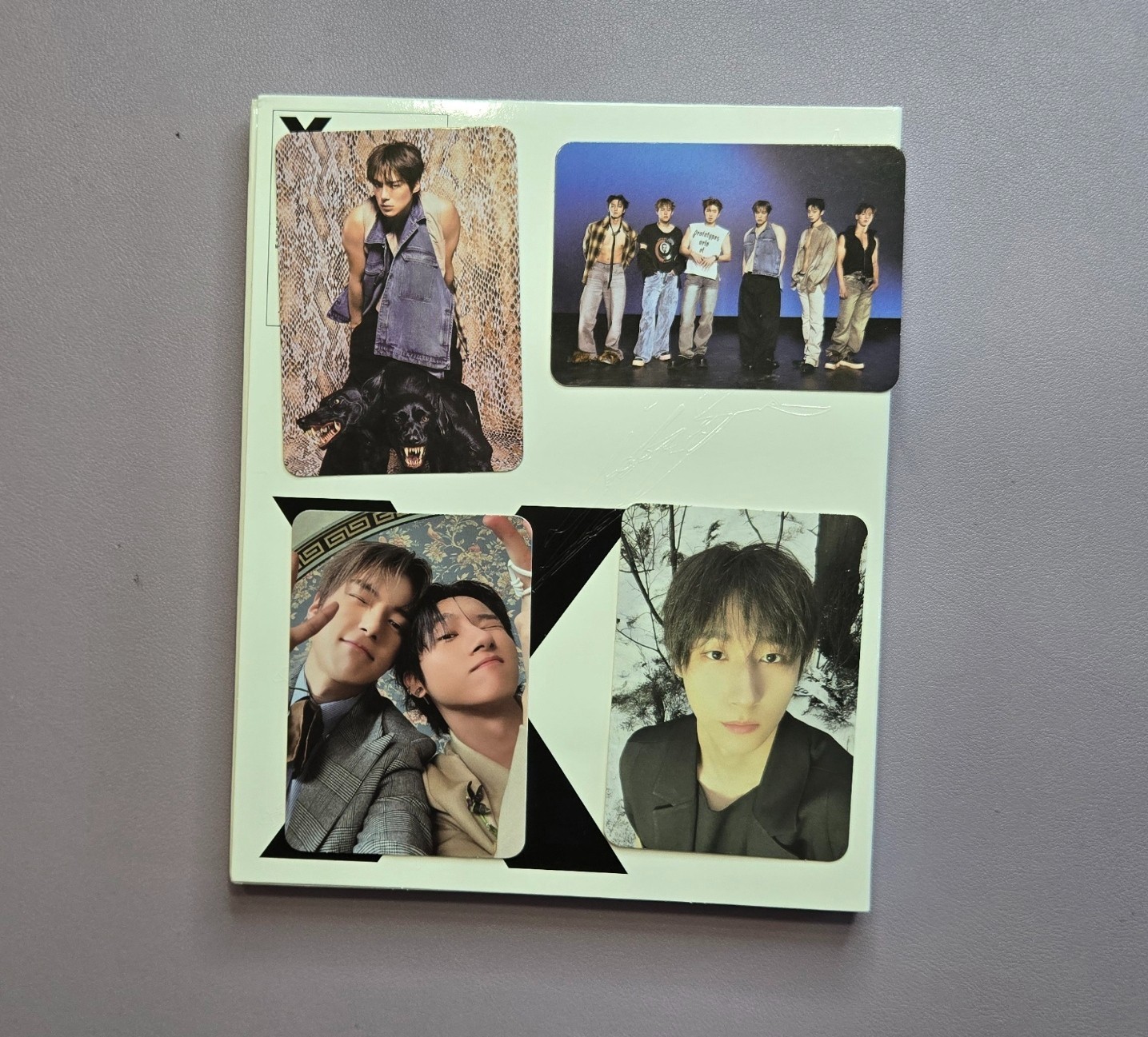 MONSTA X- THE X-“UNKOWN X VERSION” I.M. PHOTOCARD- ALL INCLUSIONS