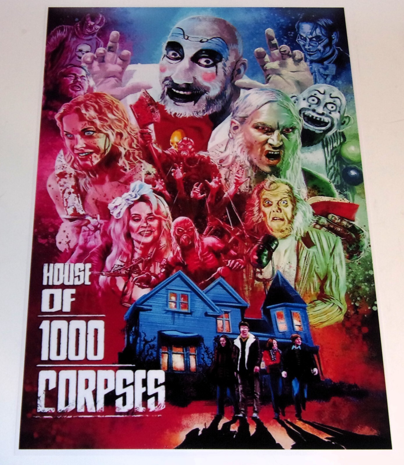 House of 1000 Corpses Captain Spaulding 2003 Horror Poster 19″x13″ Rob Zombie