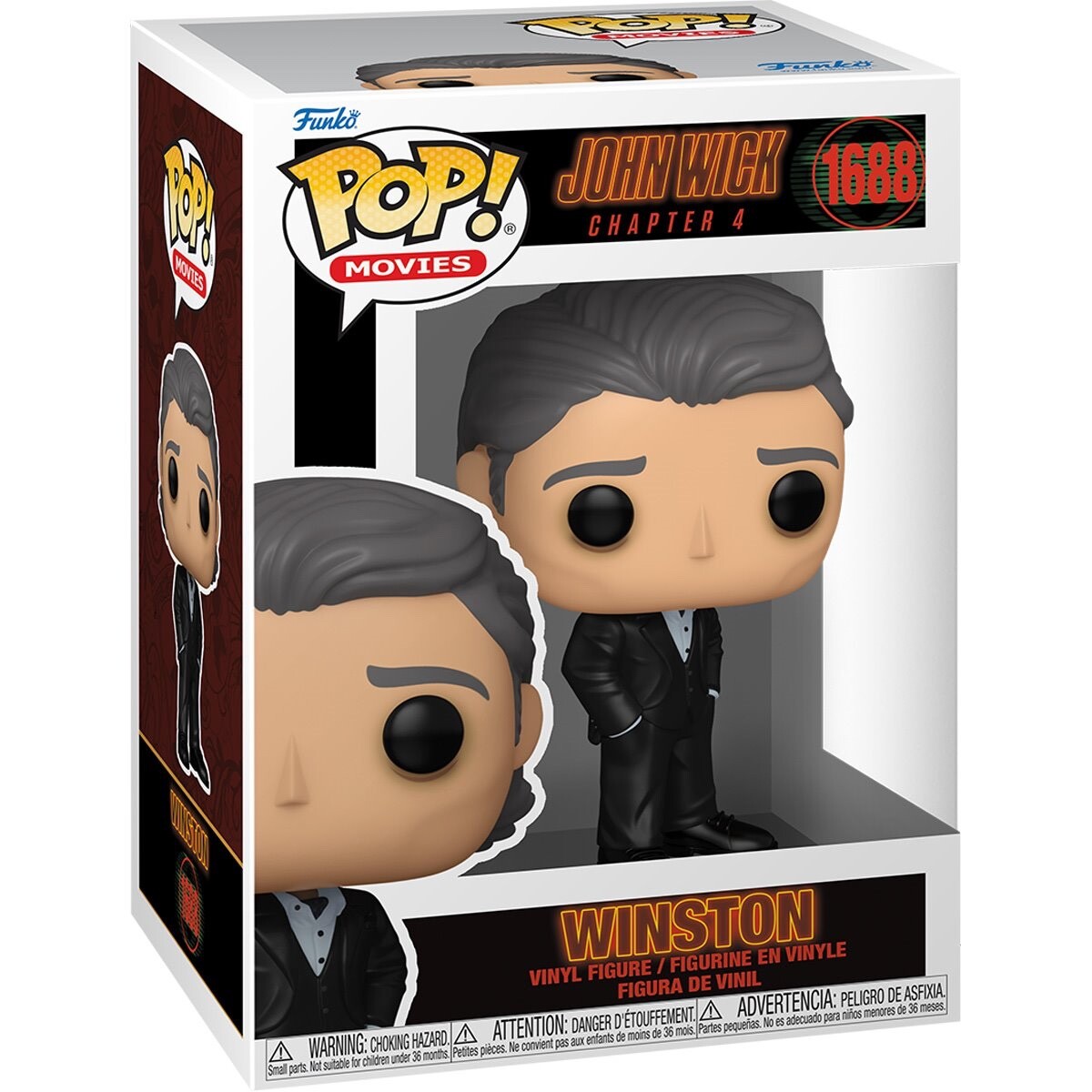 FUNKO Pop! • John Wick: Chapter 4 • WINSTON • Ian McShane • w/Pro • Ships Free