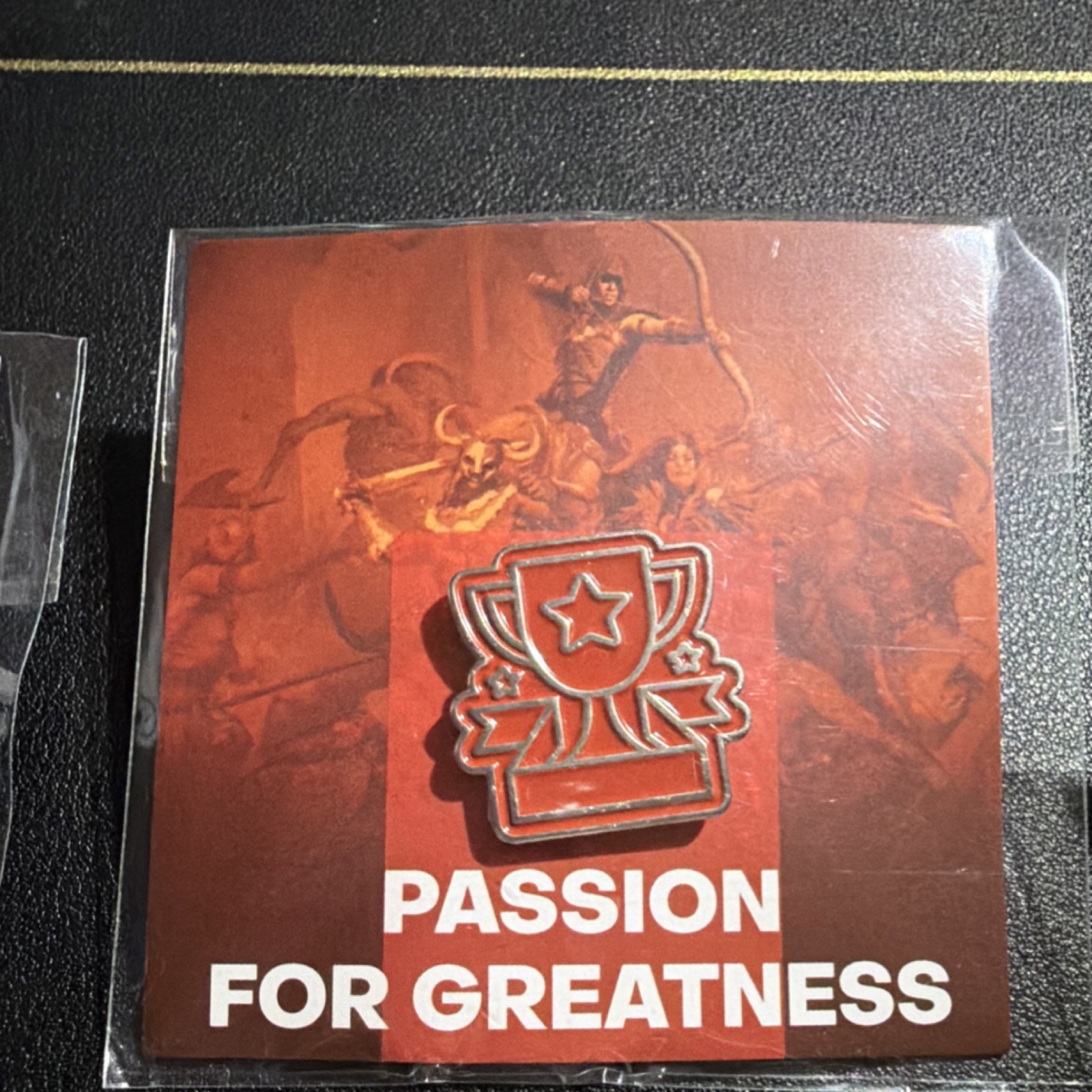 Blizzard Entertainment Values Pin Badge Set – Strength, Passion, Curiosity