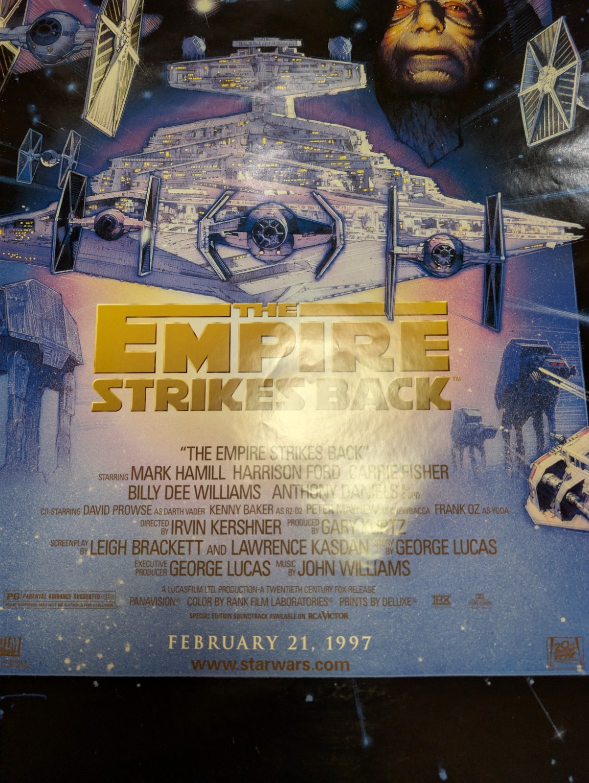 (2) Star Wars Special Edition Theatrical Posters – A New Hope & Empire Strikes