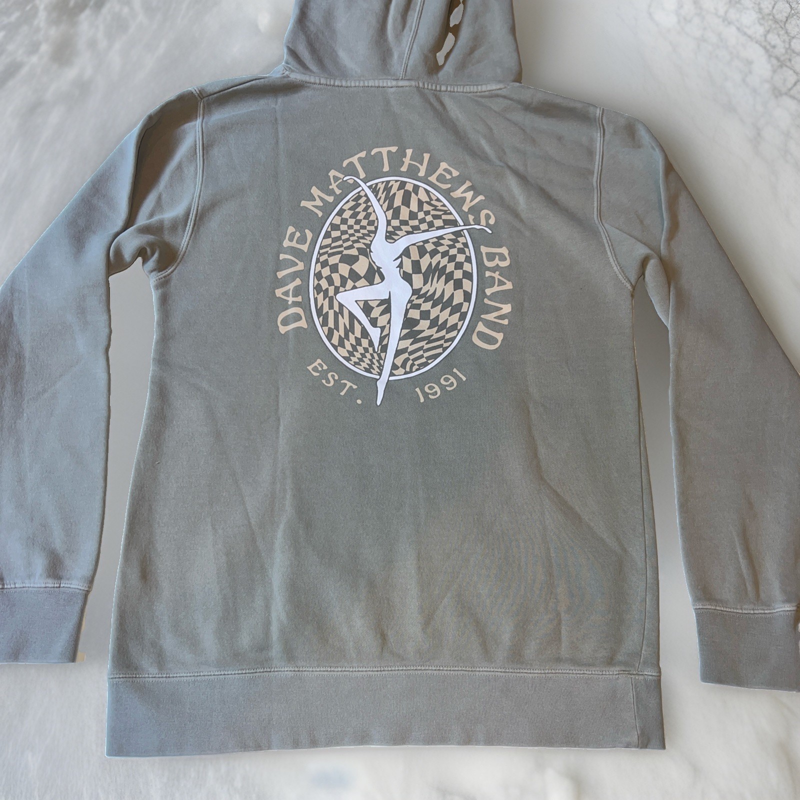 Rare Dave Matthews Band DMB Dancer Ballerina Logo Sweatshirt Hoodie Small New