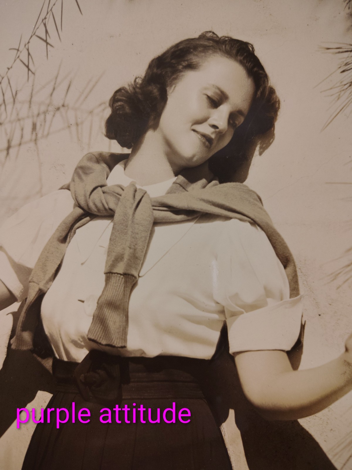 Vintage 1938 Warner Bros. Large Format Studio Press Still Actress Gale Page
