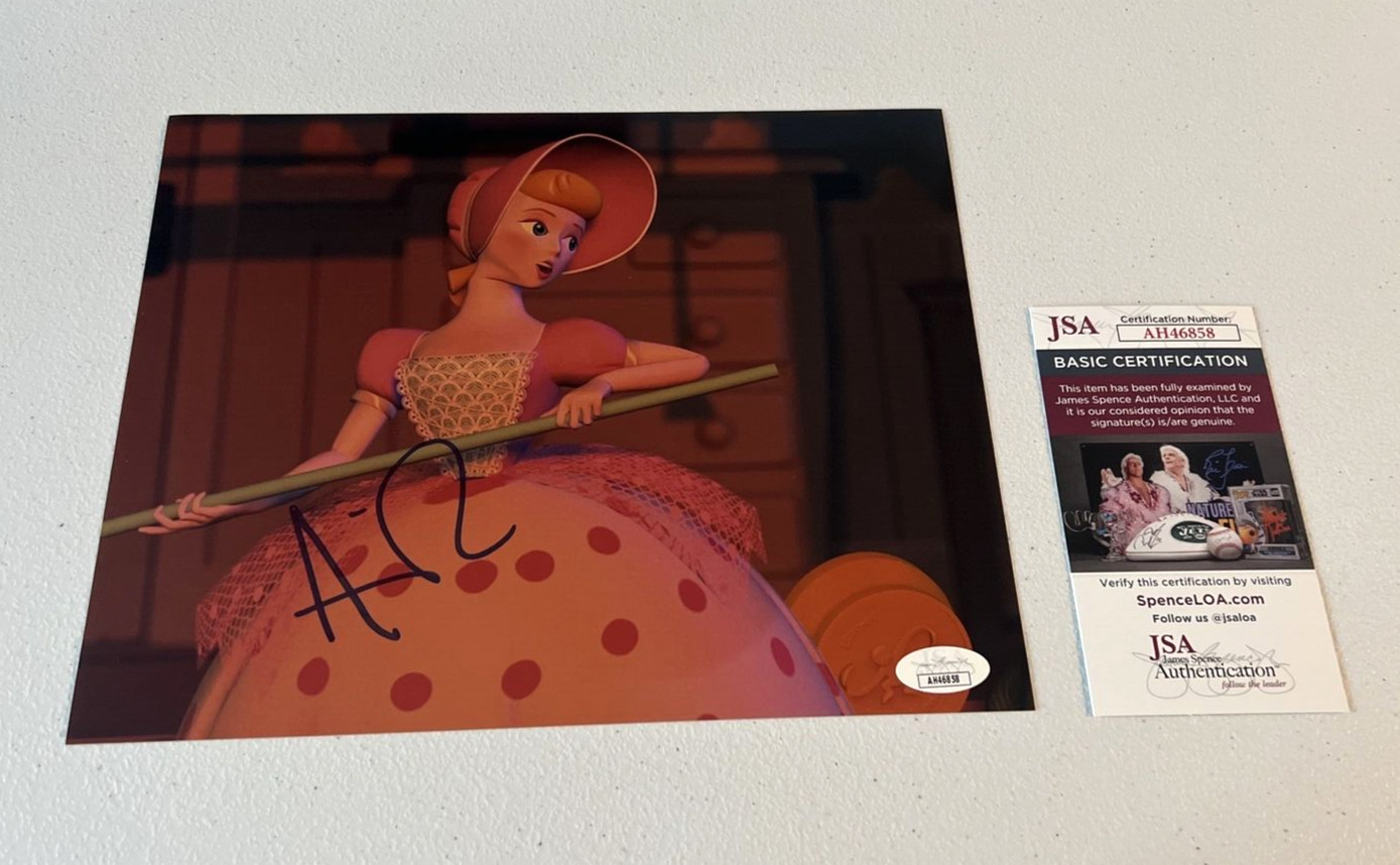 Annie Potts “Bo Peep Toy Story” Autographed Signed 8×10 Photo JSA COA #AH46858