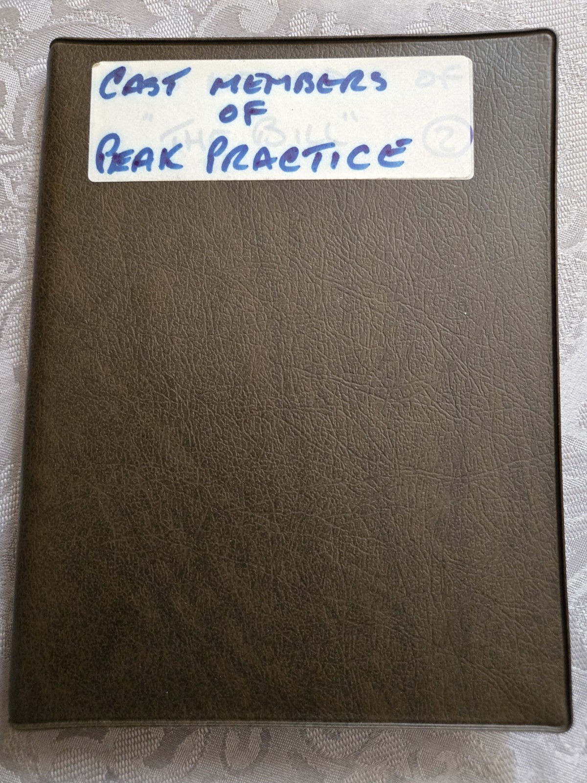 Peak Practice Cast Signed Autograph Photo Album TV Memorabilia Job Lot