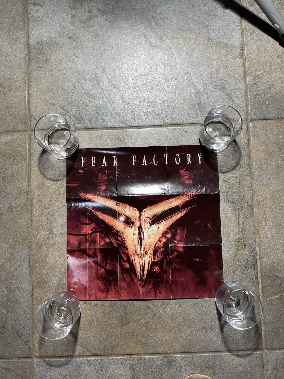 Fear Factory Transgression Poster 14”x14” Promo Poster