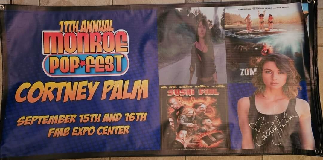 Signed Comic Convention Guest Banners DRAGON BALL Z FRIDAY THE 13TH WATERBOY