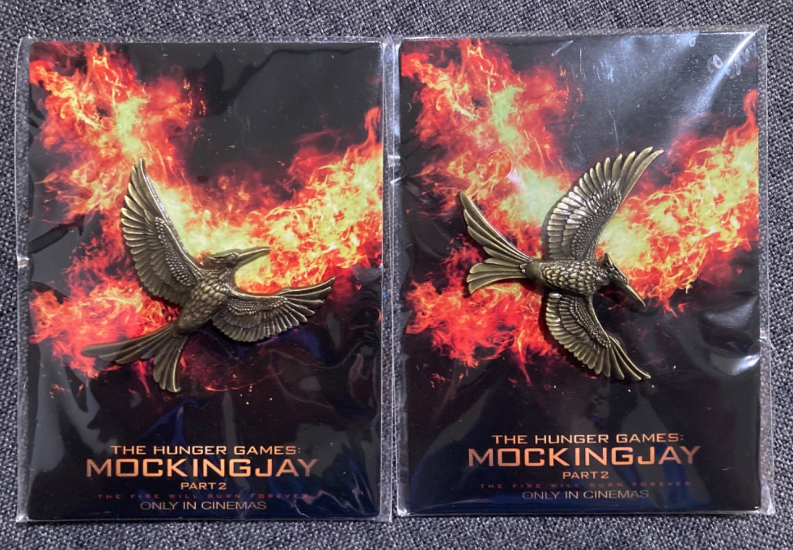 2 Loot Crate The Hunger Games Part 2 Mockingjay Pin Exclusive Limited Sealed
