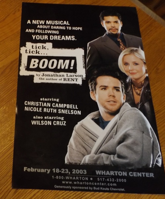 2003 Tick Tick… Boom Biography Drama Musical Wall Art Home – POSTER 14×22