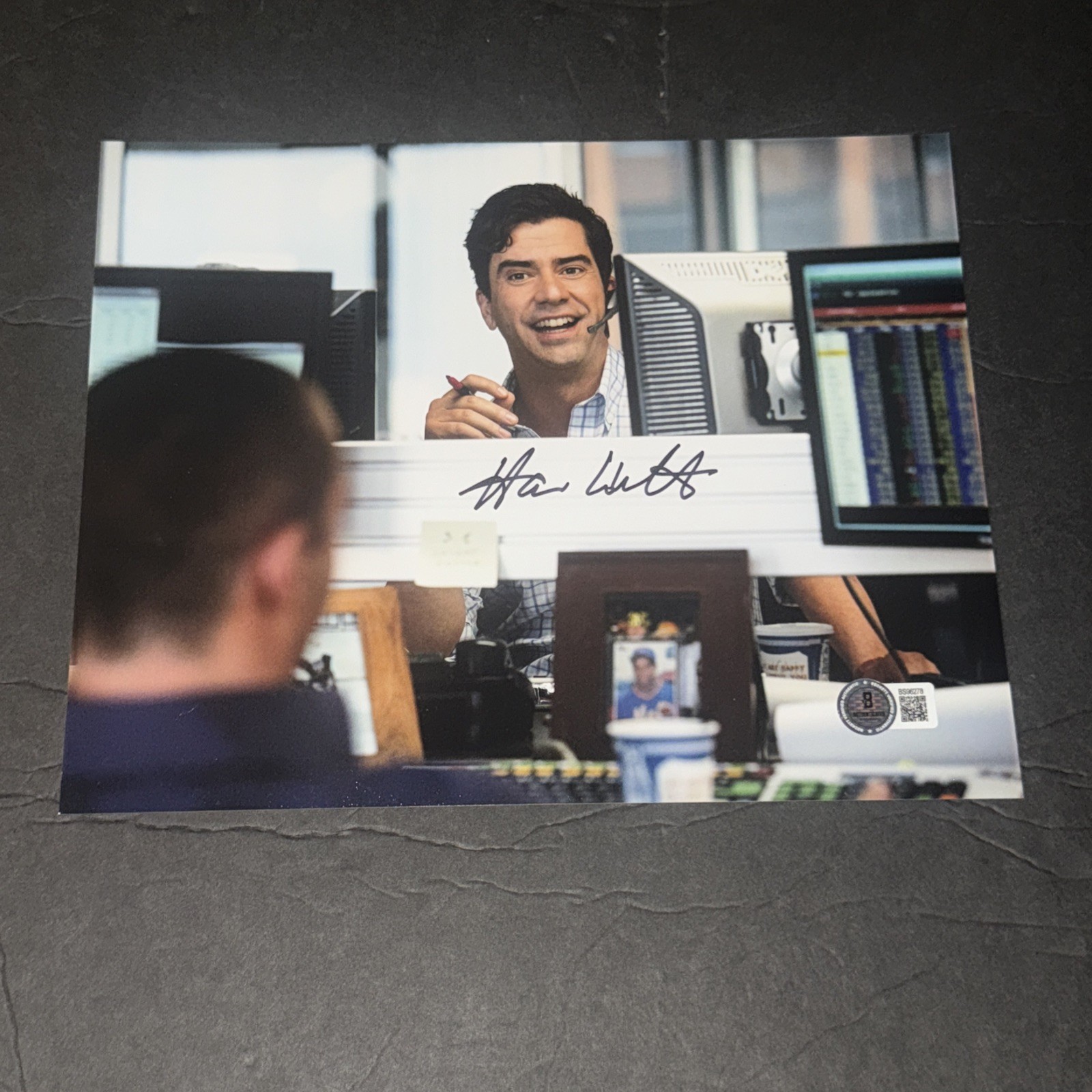 Hamish Linklater Signed The Big Short Movie 8×10 Photo Beckett BAS