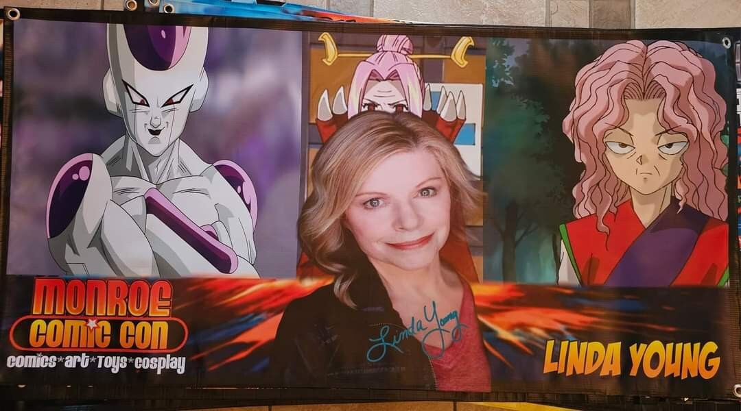 Signed Comic Convention Guest Banners DRAGON BALL Z FRIDAY THE 13TH WATERBOY