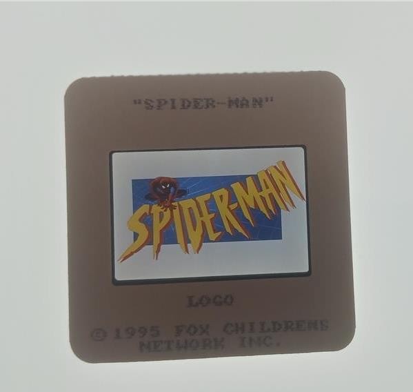 SPIDER-MAN 1995 FOX KIDS NETWORK PRESS KIT (4) 35MM COLOR SLIDES HOBGOBLIN