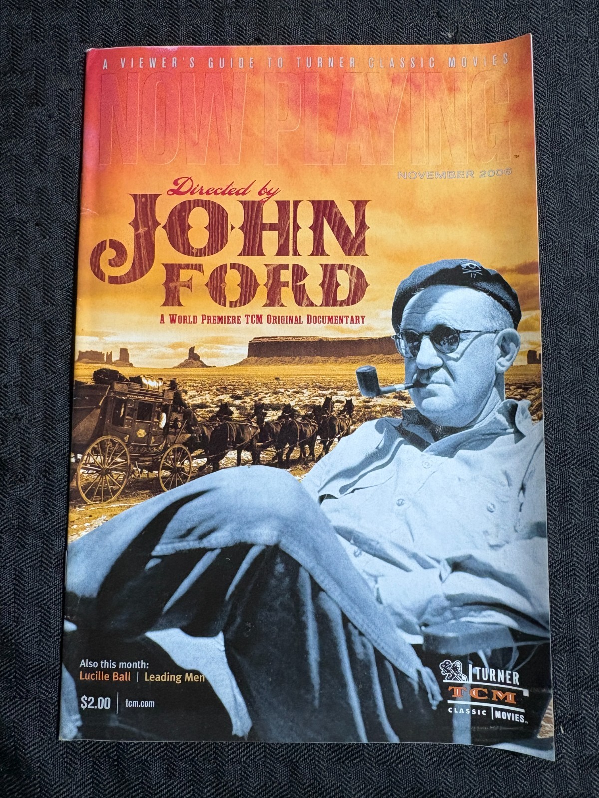 2006 Nov NOW PLAYING TCM Classic Movies Magazine FN 6.0 John Ford Cover