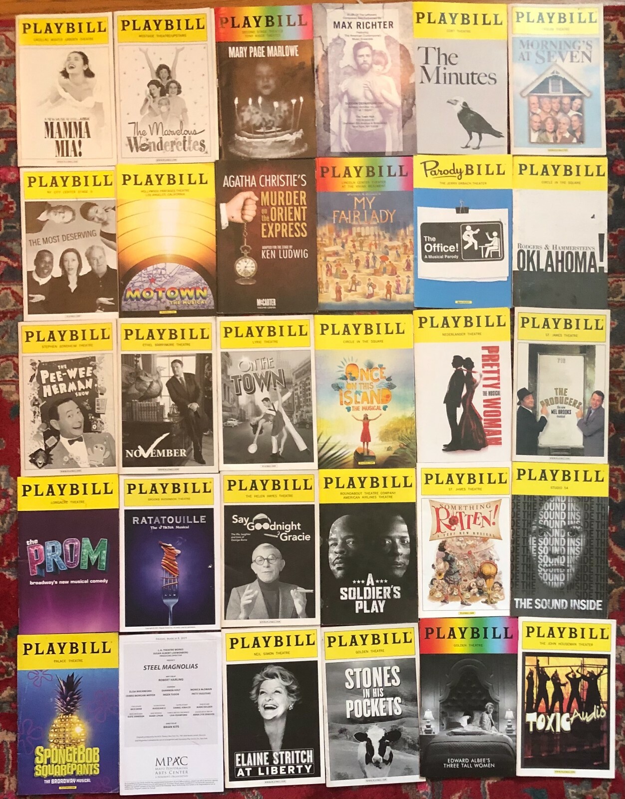 Broadway, Off Broadway, Pre Broadway Tryouts Since 2000 Part 2