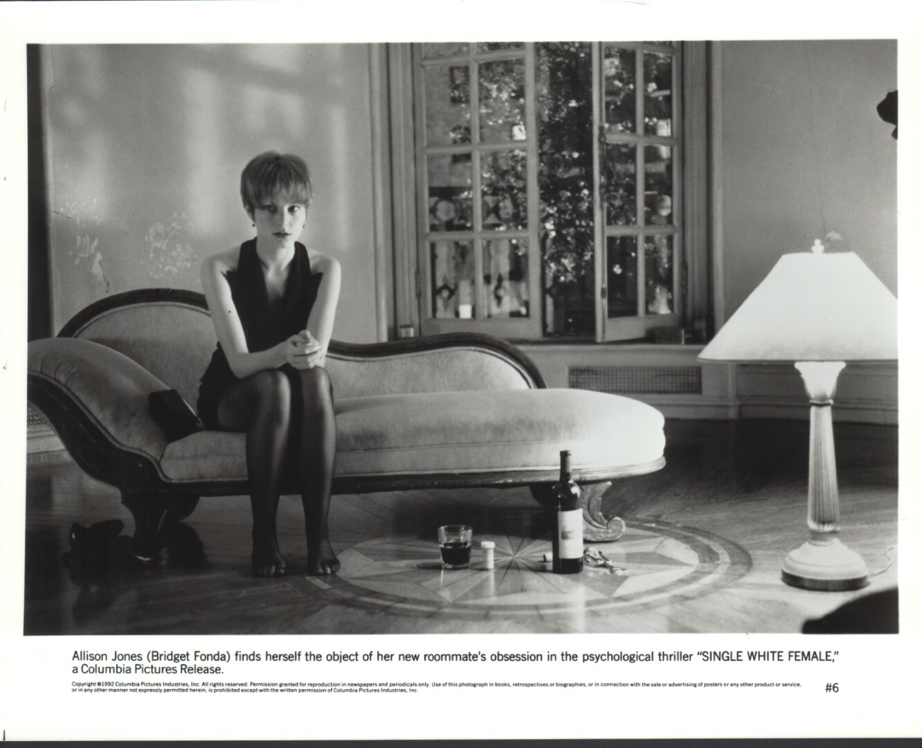 Single White Female (1992) 8×10 black & white publicity photo #6