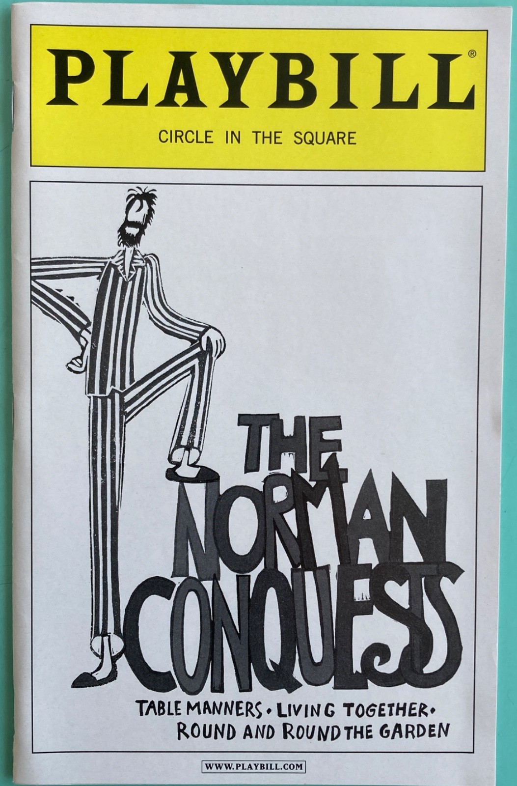 Alan Ayckbourn Playbill The Norman Conquests Broadway Stephen Mangan Ben Miles