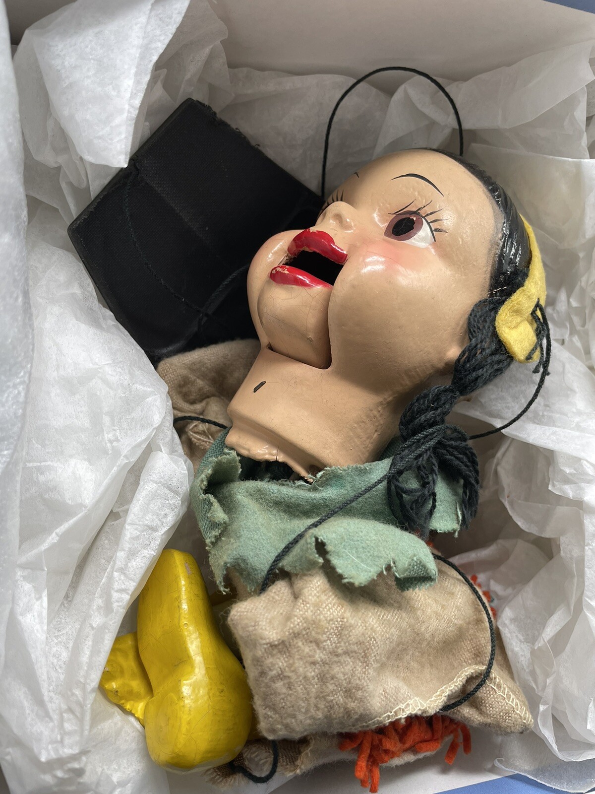 1950s Howdy Doody Show Princess Summer-Fall Winter-Spring Marionette Puppet