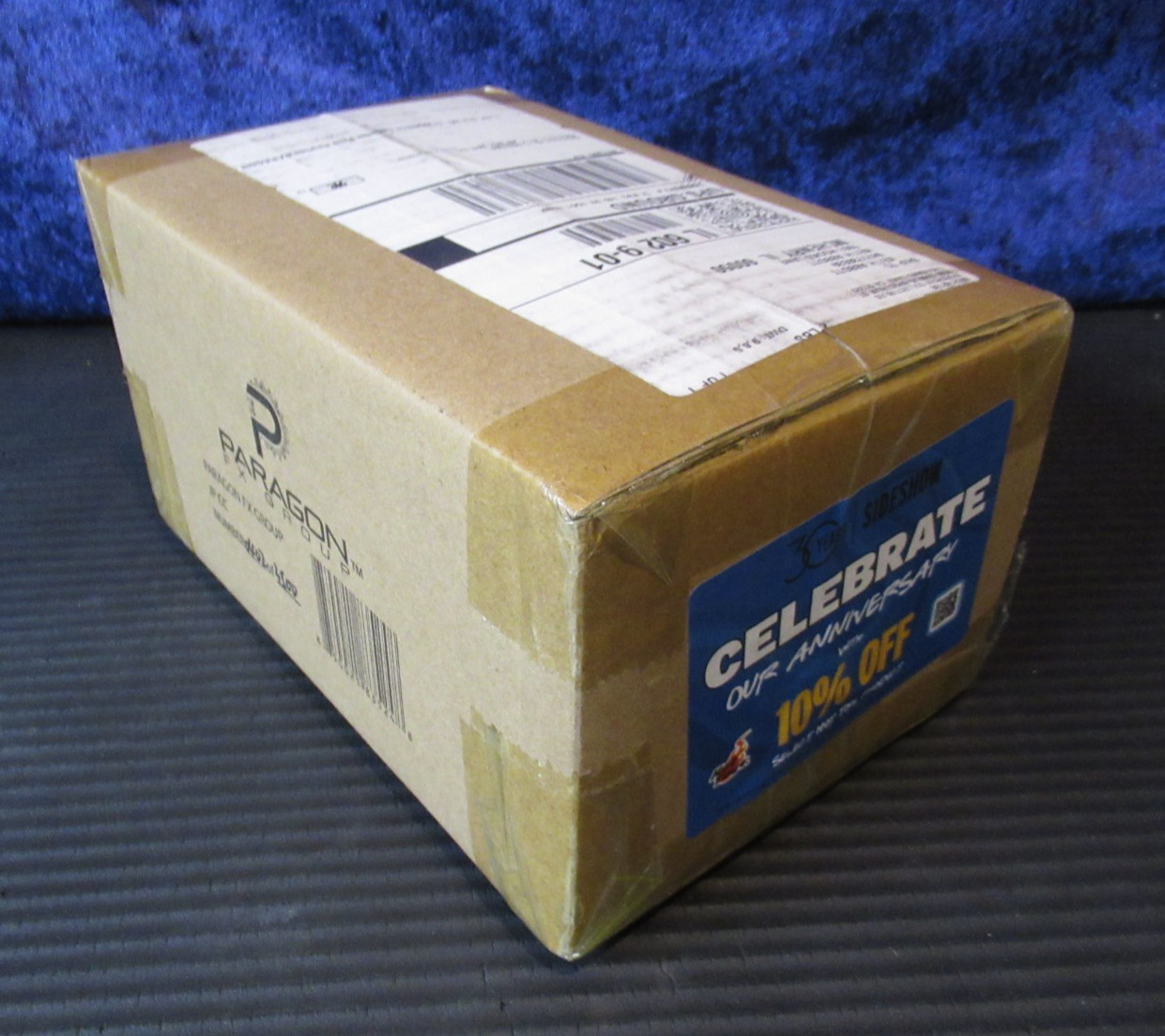 SIDESHOW JURASSIC PARK BARBASOL CRYOGENICS CANISTER PROP REPLICA , PARAGON FX