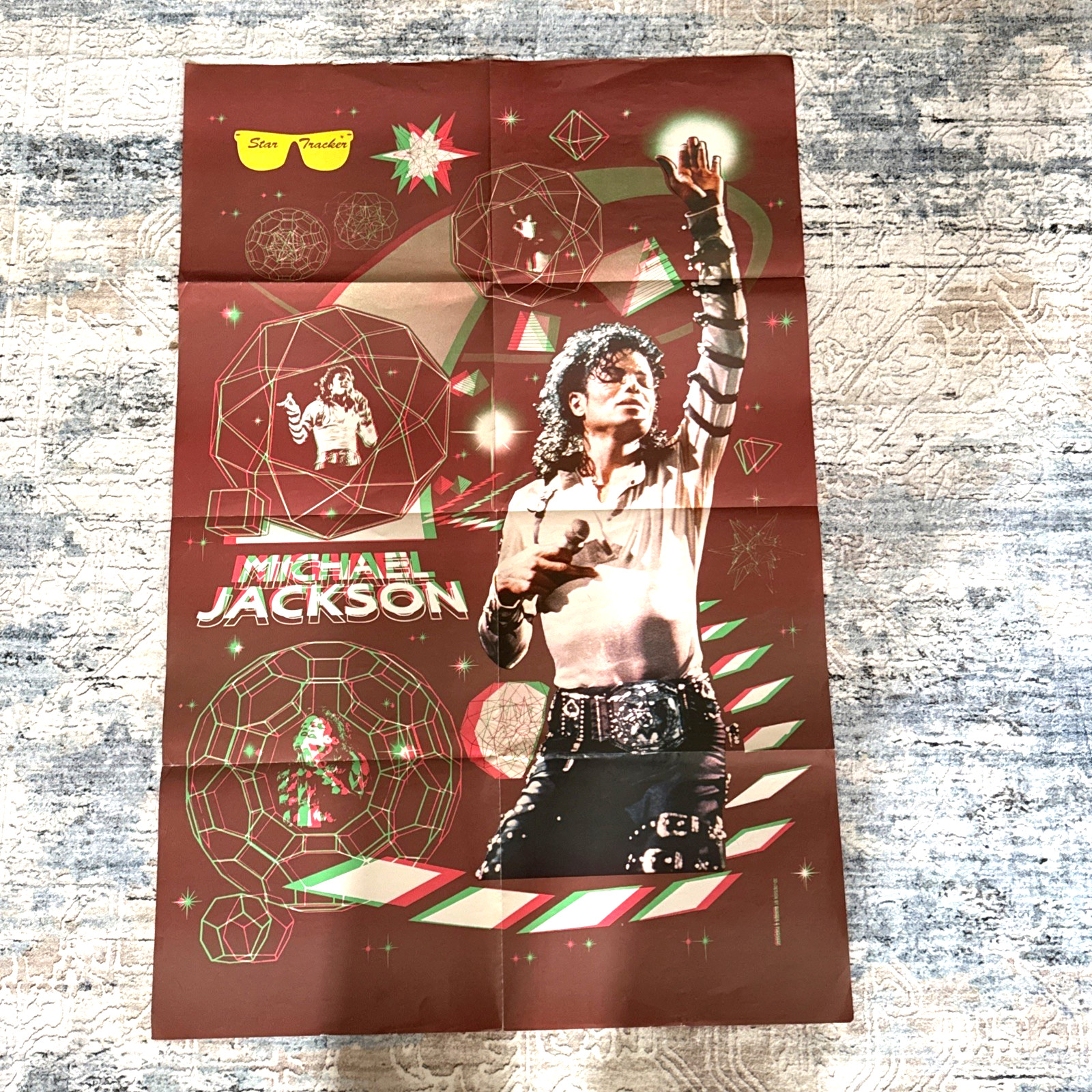 Michael Jackson THE SENSATIONAL 3D ENCOUNTER Poster Magazin (POSTER PACK)