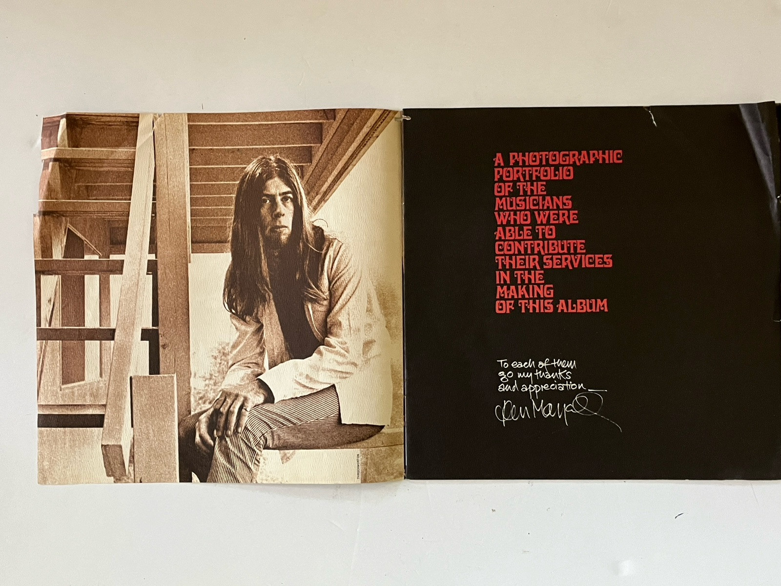 JOHN MAYALL BACK TO THE ROOTS COLOR PORTFOLIO MUSICIANS & LYRICS 1971