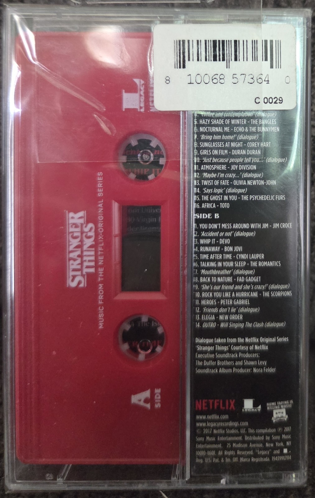 Stranger Things Promotional Items Cassette Poster Tapestry