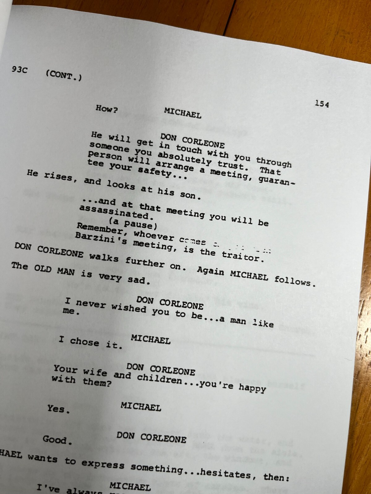 The Godfather & The Godfather Part II Scripts Signed- Autograph Reprints- Mafia