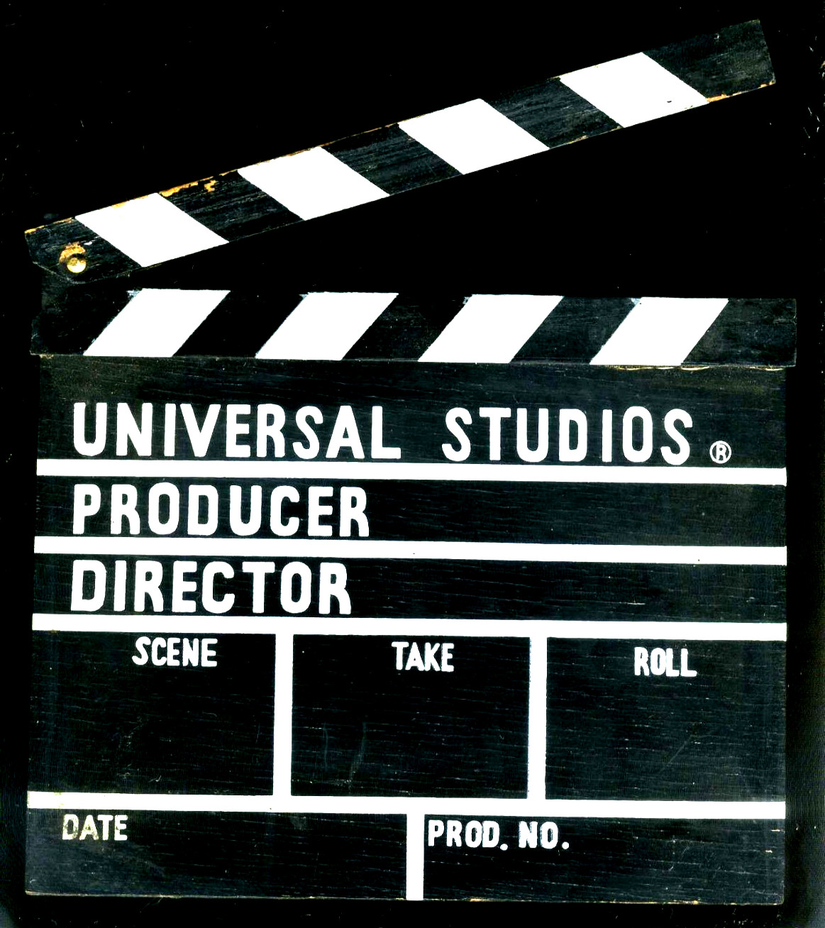 Universal Studios Movie Director’s Clapboard Clap Board Clapper VINTAGE#577