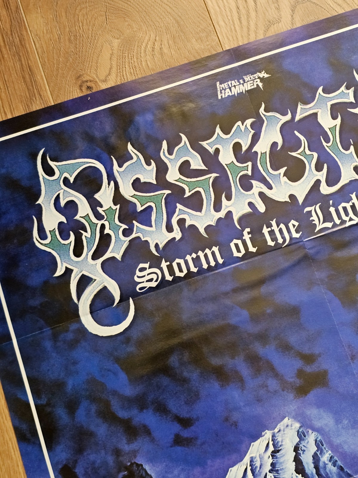 DISSECTION – HUGE poster from 2021 – 21 ½ x 29 ½ in. (55 x 75 cm) MINT CONDITION