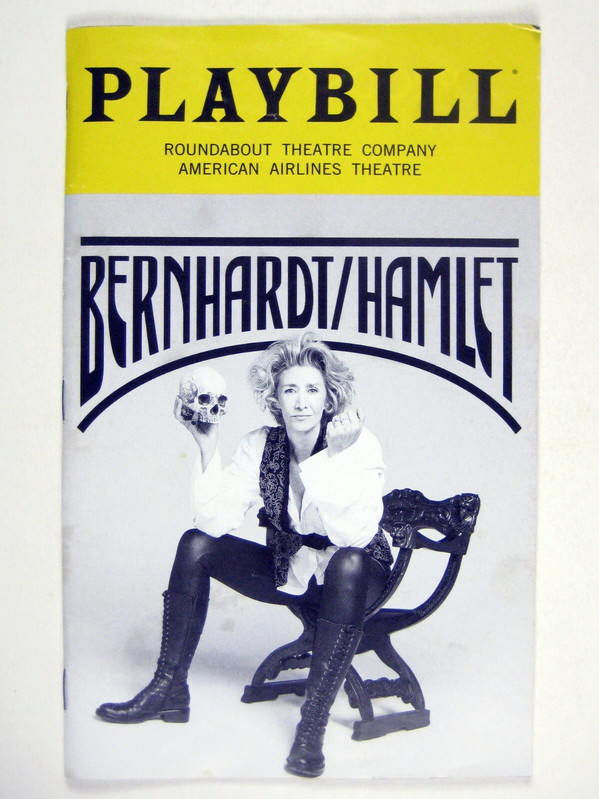 Bernhart Hamlet Playbill October 2018 Teresa Rebeck Janet McTeer Dylan Baker