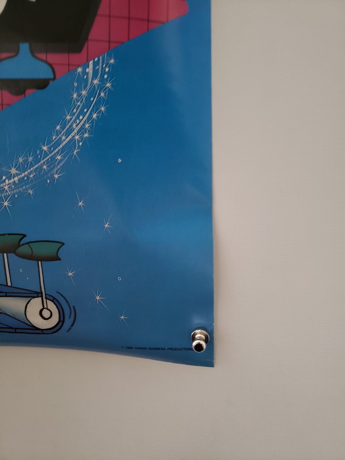 Jetsons Poster Original 1986 Vintage Hanna Barbera Cartoon Animated #324 21×32