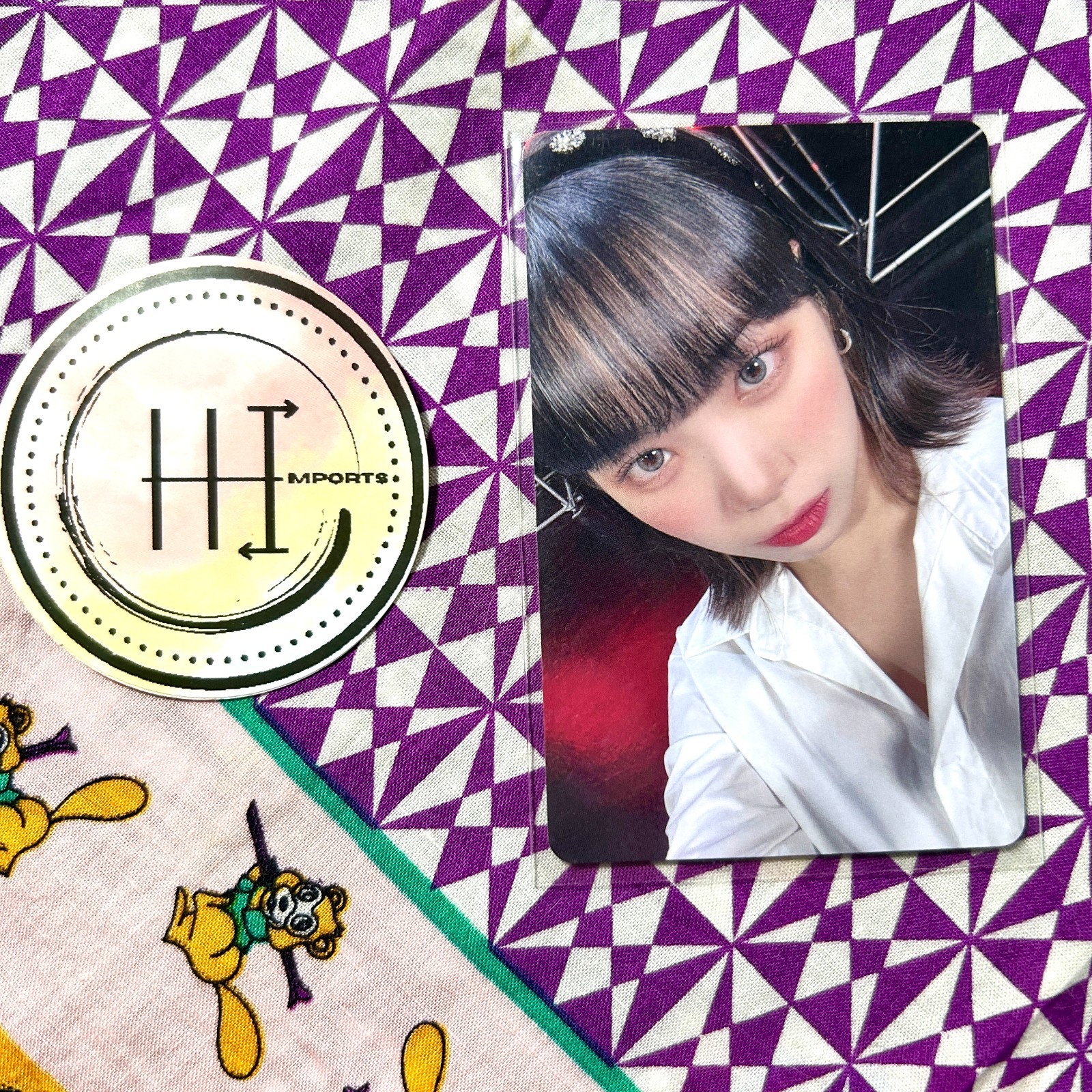Le Sserafim Kim Chaewon Fearless Japan POB Solo Jacket Limited Edition Photocard