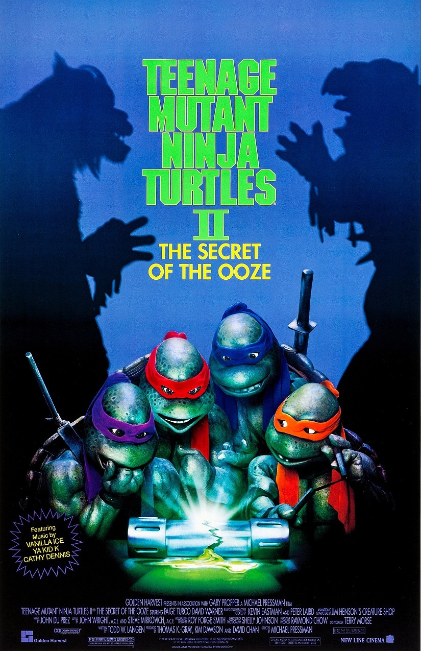Teenage Mutant Ninja Turtles movie poster – 11 x 17 inches (tmnt2)