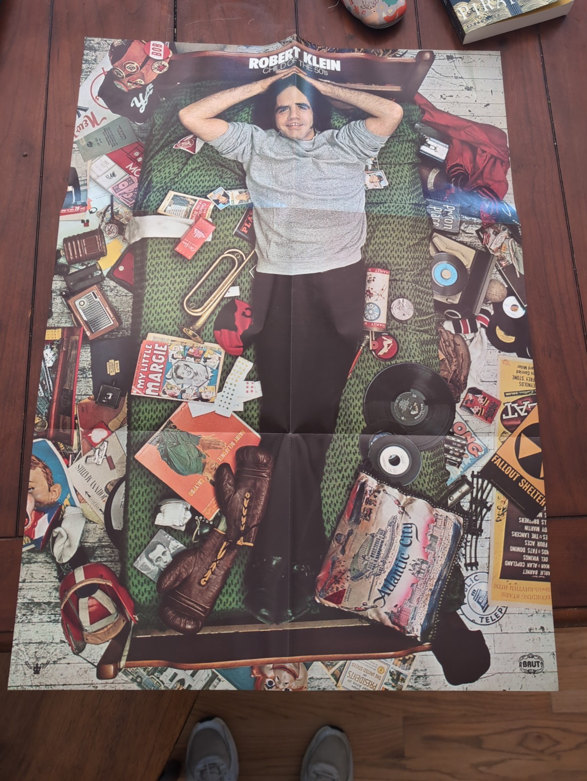 Child Of The 50’s Robert Klein Record Poster 28 x 19